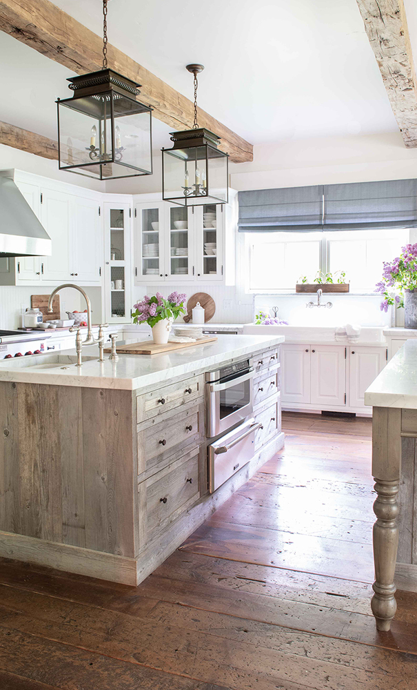 Farmhouse Kitchen at Sanctuary at Crow Hollow Ranch Places To Stay For Large Groups